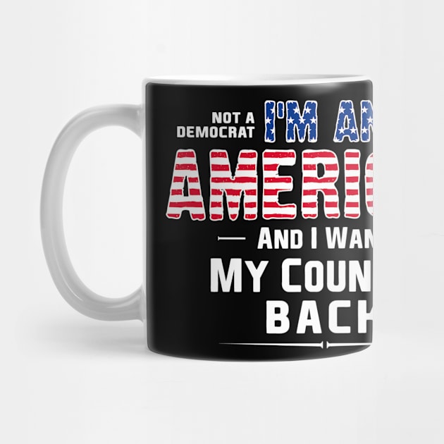 Patriot I Am An American by Tee-hub